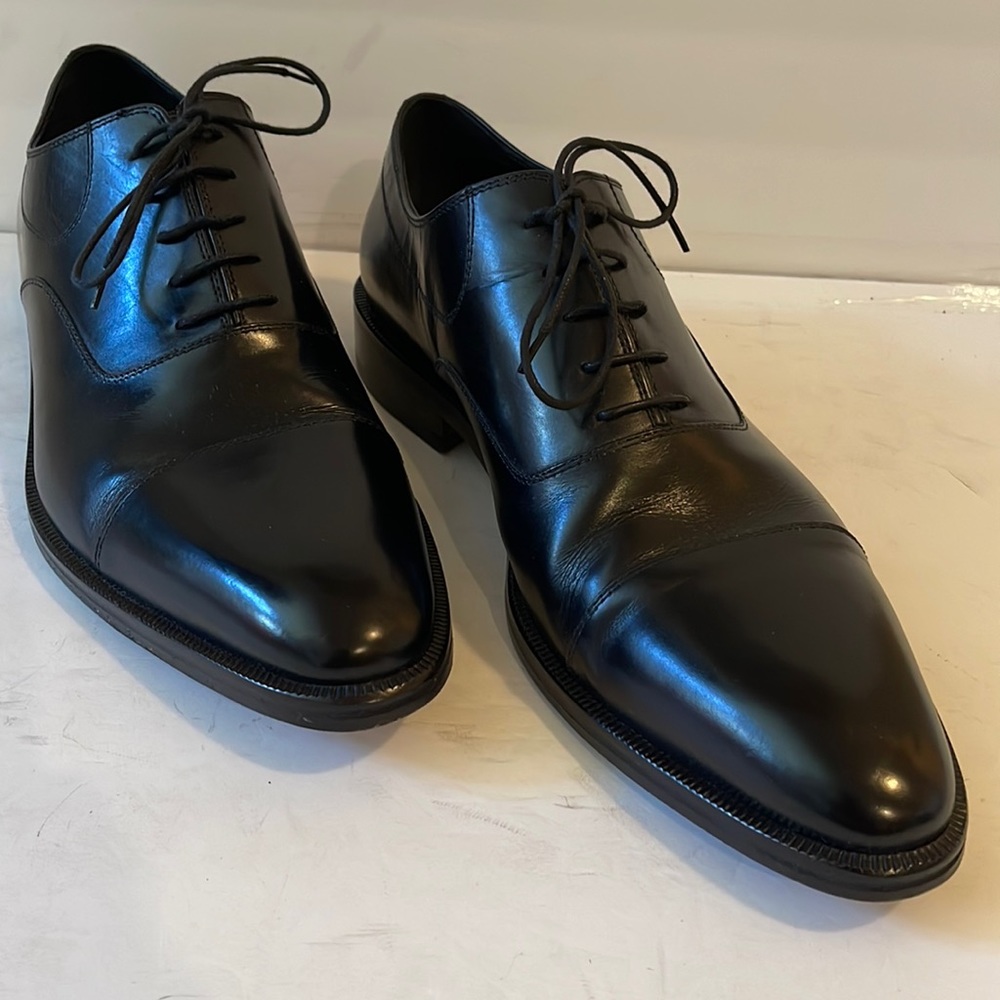 FACONNABLE - Best Quality Leather Oxfords - Slightly Worn - Made in Italy